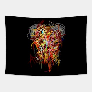 horror mask Tapestry