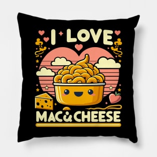 Im Just Here For The Mac And Cheese Pillow