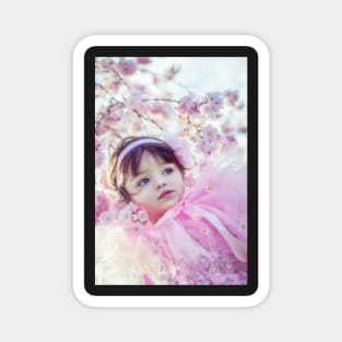 Cherry blossom baby Magnet