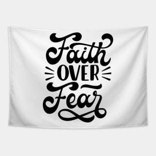 Faith Over Fear Tapestry