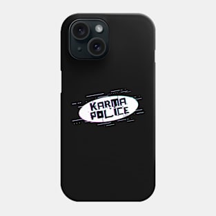 Ellipse Glitch - Karma Police Phone Case