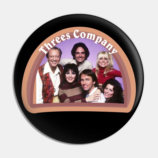 Vintage 70’s Sitcom TV Series Pin by  ABHDArts