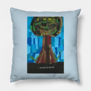 Keep Growing Up Collage Pillow