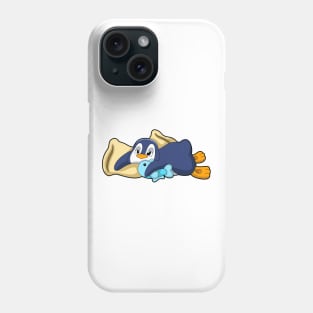 Penguin at Sleeping with Pillow Phone Case