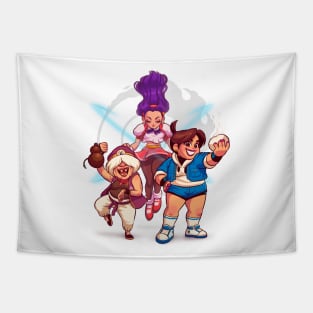 The Queen Of Fighters Tapestry