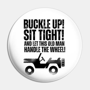 Let this old man handle the wheel! Pin