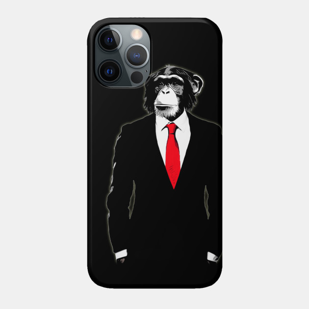 Domesticated Monkey - Monkey - Phone Case