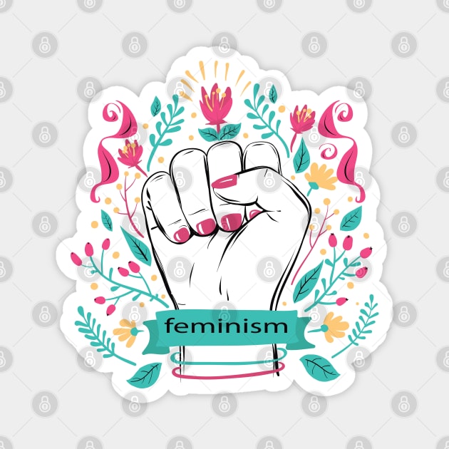 Feminism Magnet by Mako Design 