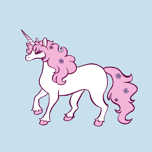 Pink Unicorn by saradaboru