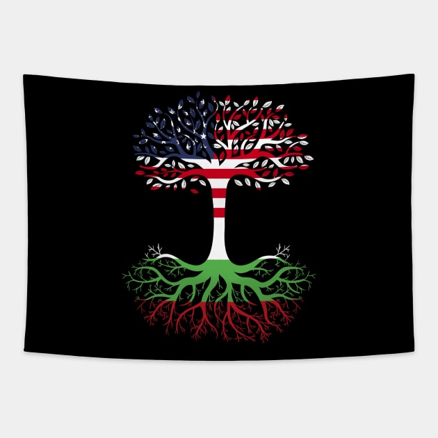 American Grown Bulgaria Roots Bulgaria Flag Tapestry by BramCrye