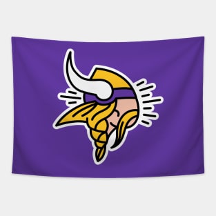 Pop SKOL Minnesota Logo Tapestry