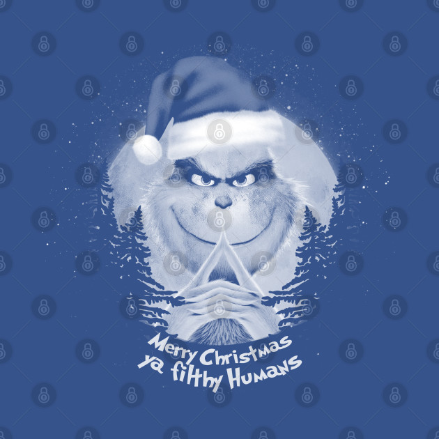 Discover Midnight Grinch - White Moon - Christmas Classic - T-Shirt