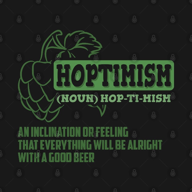 Hoptimism Dictionary Style, Beer Lover by A-Buddies