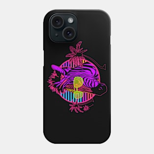 80s vibe zebra Phone Case