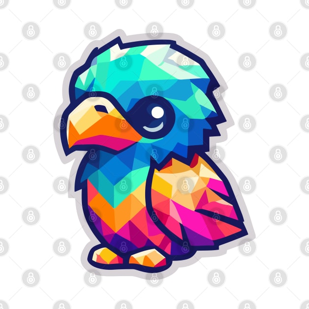 rainbow eagle by designerhandsome