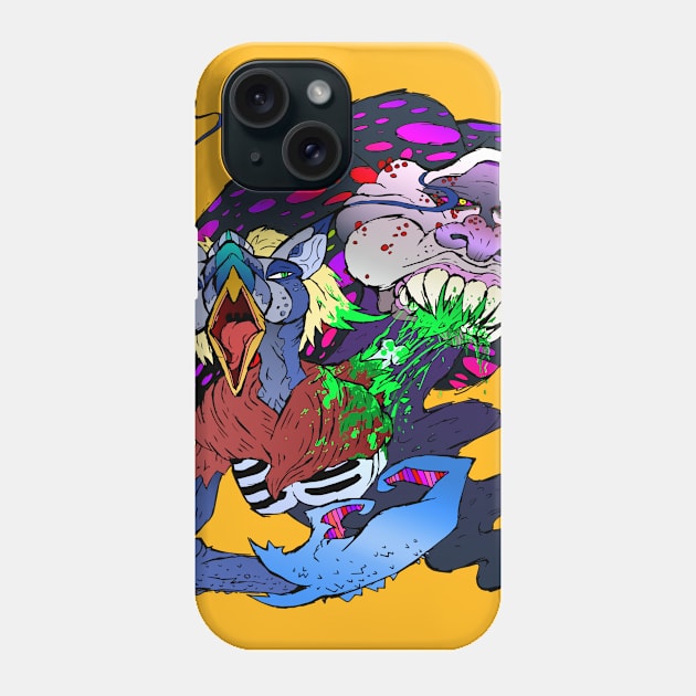 Arm Snag Bust Phone Case by mothammer