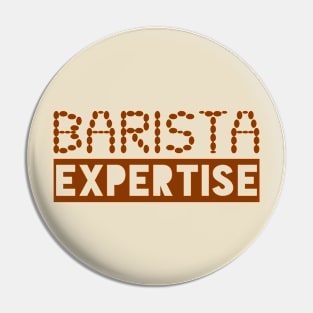 Barista Expertise Pin