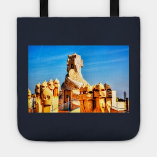 Casa Mila, Gaudi Chimneys Tote