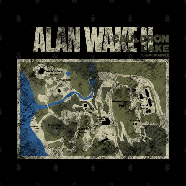 Alan Wake 2 - Cauldron Lake Campgrounds v2 by bianca alea