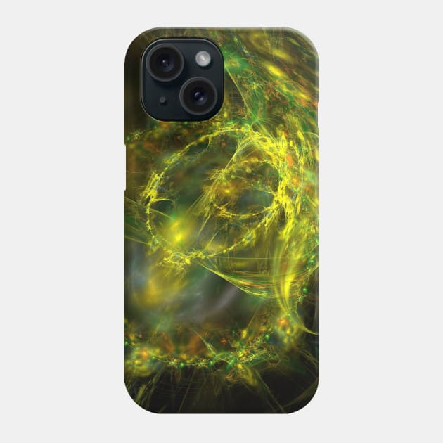 electric lasso fractal design Phone Case by hereswendy