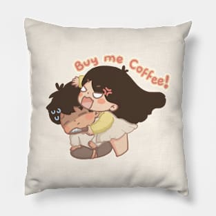 Buy me coffee Pillow