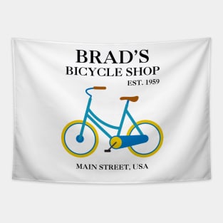 Brad's Bike Shop Tapestry