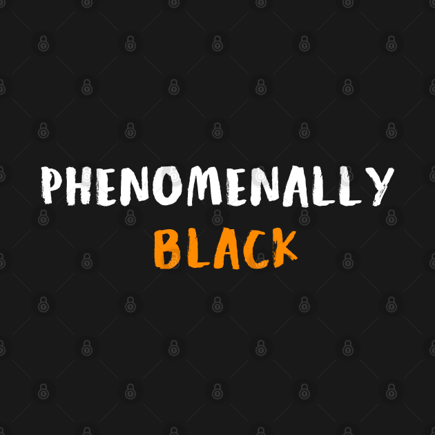 phenomenally black tee