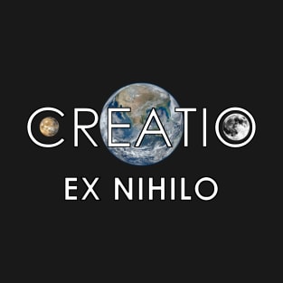 Creationist Latin Ex Nihilo Philosophy T-Shirt