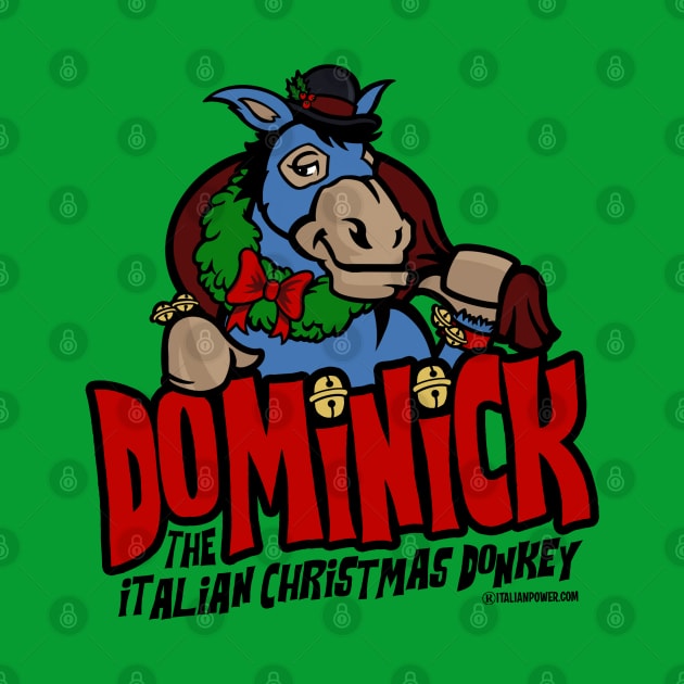 Dominick the Italian Christmas Donkey by ItalianPowerStore