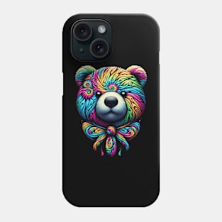 bear hippie Phone Case