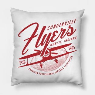 Congerville Flyers Football Pillow