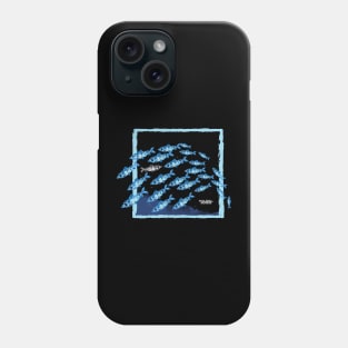 Go Your Own Way Fish by Pickleball ARTwear Phone Case