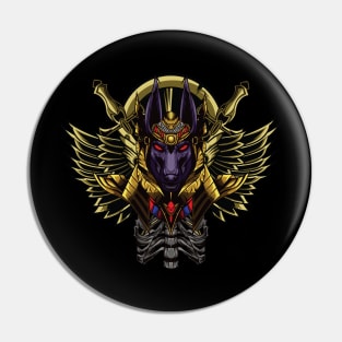 God Anubis Pin