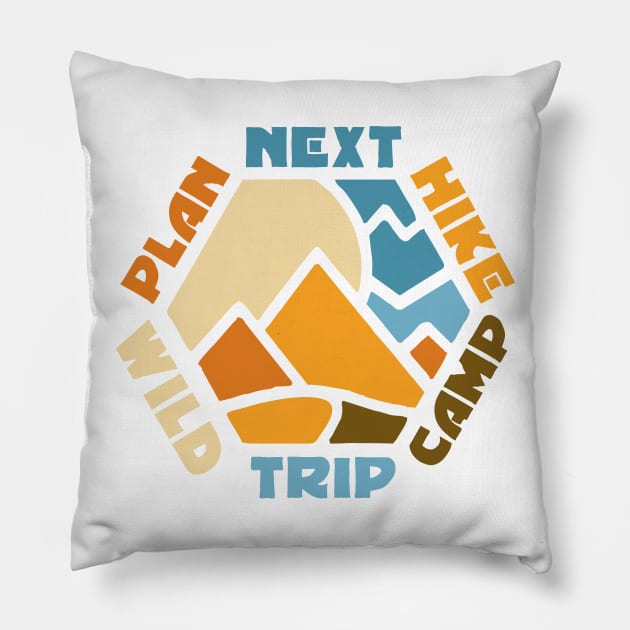 NEXT TRIP Pillow by Juan726