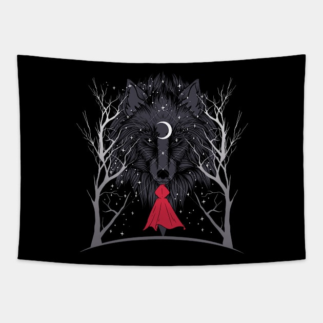 Woodland Fairy Tale Tapestry by Urban_Vintage