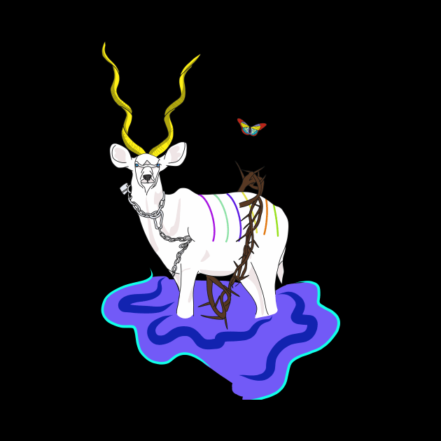 Kudu cruel world by Sshirart