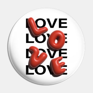 LOVE 3D Pin