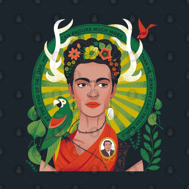 Frida! by Lucie Rice Illustration and Design, LLC