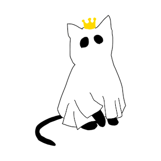 Ghost Arthur Cat T-Shirt