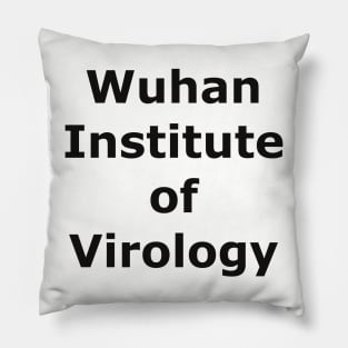 Wuhan Institute of Virology Pillow