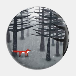 The Fox and the Forest Pin