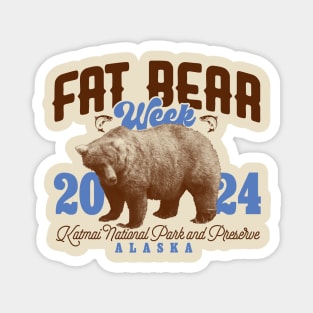 Fat Bear Week 2024 Magnet