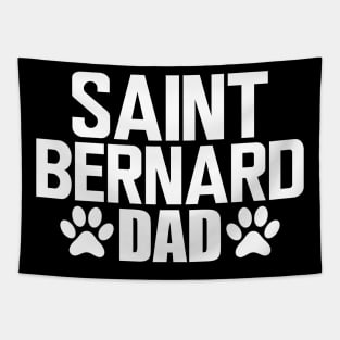 Saint Bernard Dad - Saint Bernard Dog Dad Tapestry