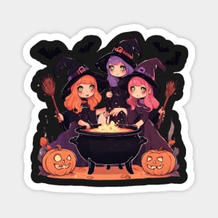 Witches Three Magnet