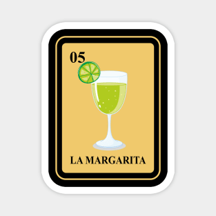 Mexican La Margarita lottery Shirt I traditional Cocktail Magnet