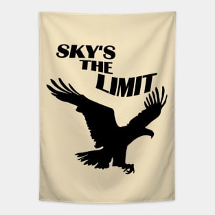 Sky Is The Limit | Freedom Quote Tapestry