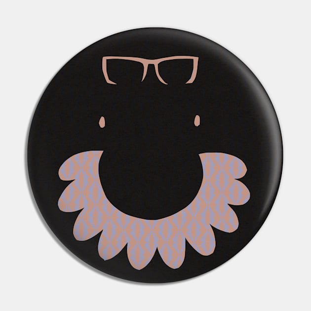 RBG RUTH BADER GINSBURG poster Pin by GalleryArtField