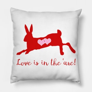 Love is in the 'Are Pillow