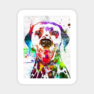 Dalmatian Grunge Magnet