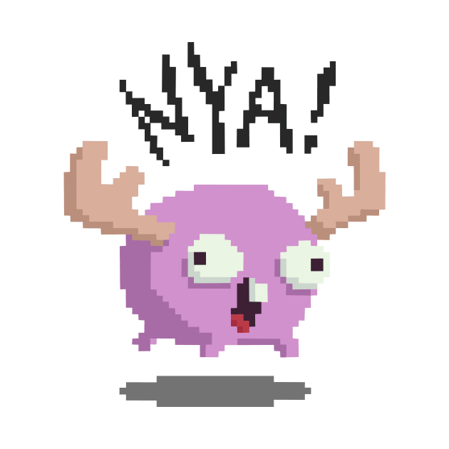 PIXEL MINIMOOSE by Vixie Hattori